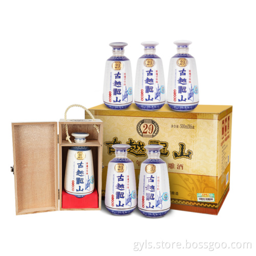 Wino Hua Diao w wieku 20 lat Huangjiu